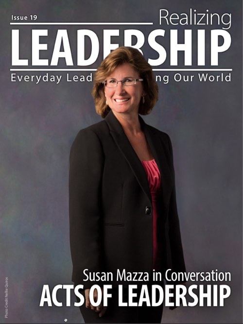 Susan Mazza Leadership Magazine Cover 